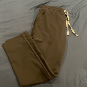 FIGS straight leg black scrub pants